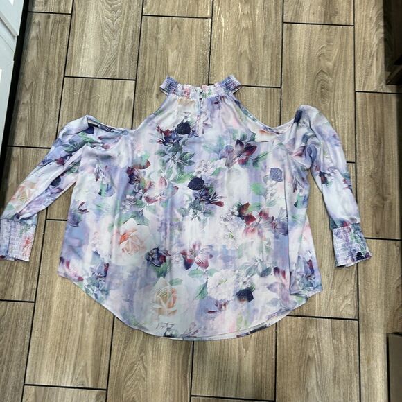 Torrid Womens Sleeveless Top Pink 4X Lightweight Breathable Pastel Flora… - Picture 5 of 10